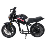Elektrická motorka SUPERMOTO 24V - čierna